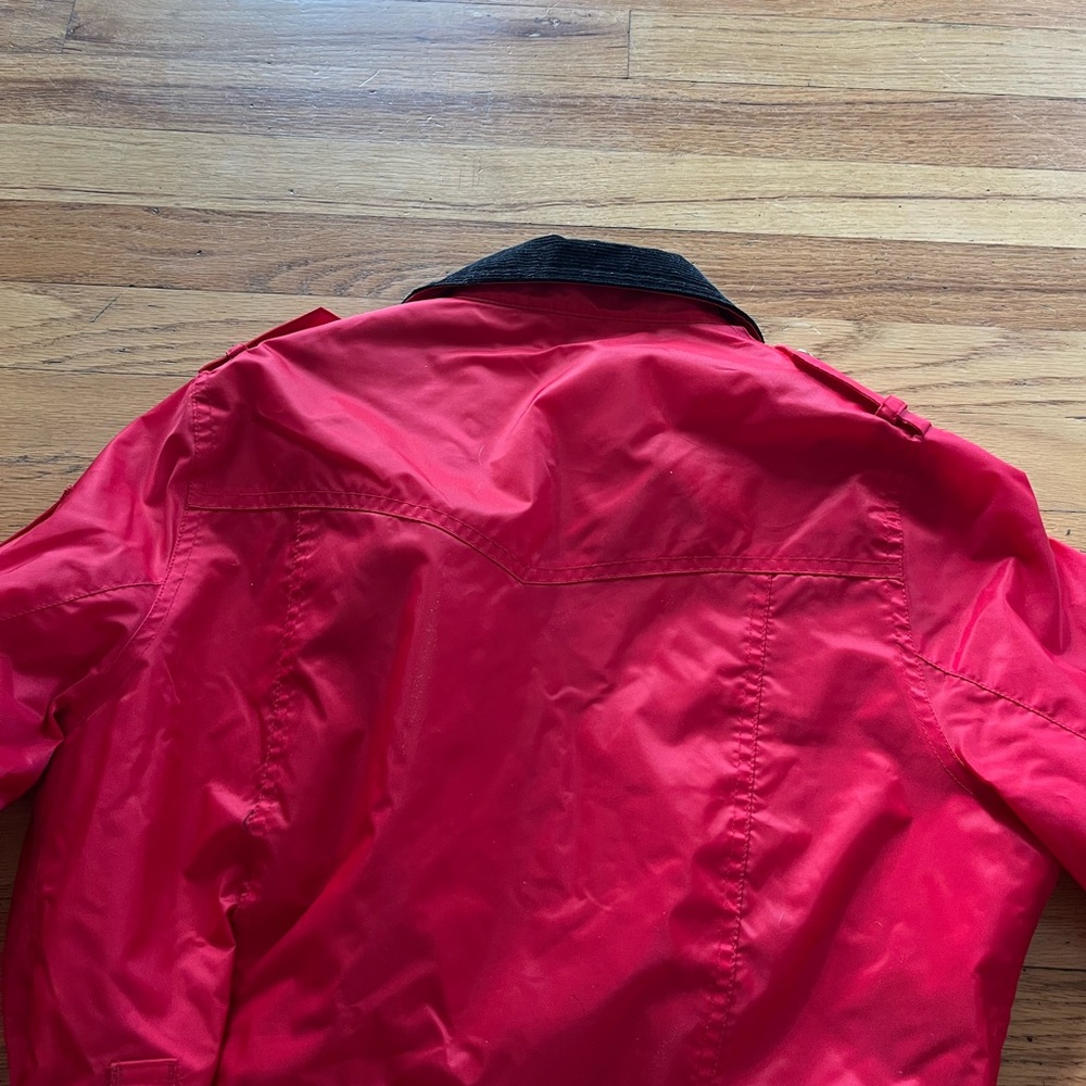 Barbour Women’s Rainbow International Classic Belted Field Jacket USA Size 8 - Picture 5 of 5